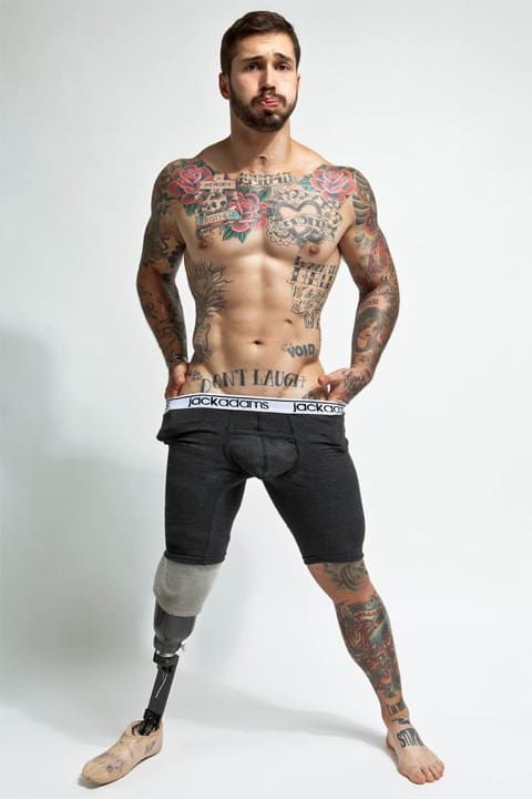 War Veteran Turned Underwear Model Alex Minsky Becomes The Face Of Jack Adams Video Towleroad 4416